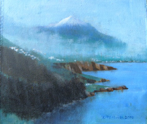 Mount Teide, oil, 29x29 cm.