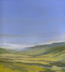 Northern Yorkshire Dales, Oil, 24x24 cm.